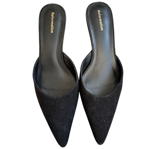 Reformation Wilda Kitten Mule - Picture 5 of 12
